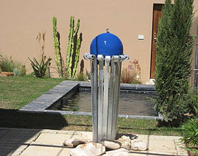 Custom garden features